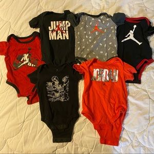 Baby boy Jordan bodysuits